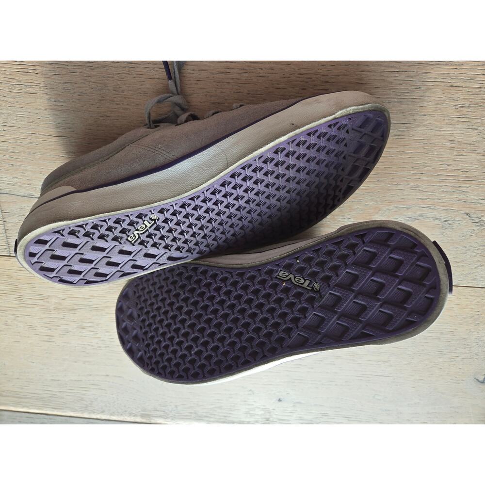 Teva Freewheel Women's Suede Sneakers Size 7 - Picture 4 of 5